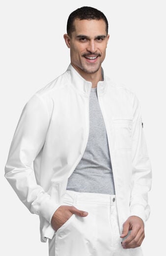Men's Zip Front Scrub Jacket Men's Zip Front Scrub Jacket