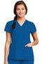 Clearance Women's Wrap with Princess Seams Solid Scrub Top, , large