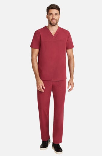 Men's Scrub Set: Vapor 3-Pocket Top &  Zephyr Straight Leg Pant Men's Scrub Set: Vapor 3-Pocket Top &  Zephyr Straight Leg Pant