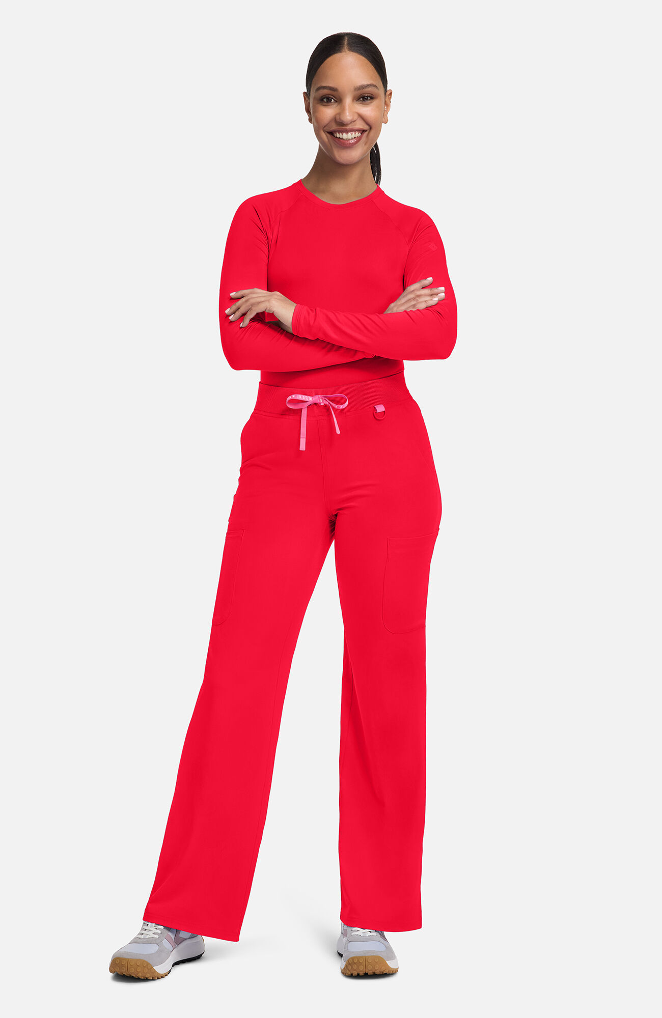 Women's Wide Leg Pull On Scrub Pant