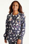 Clearance Women's Snap Front Print Jacket, , large