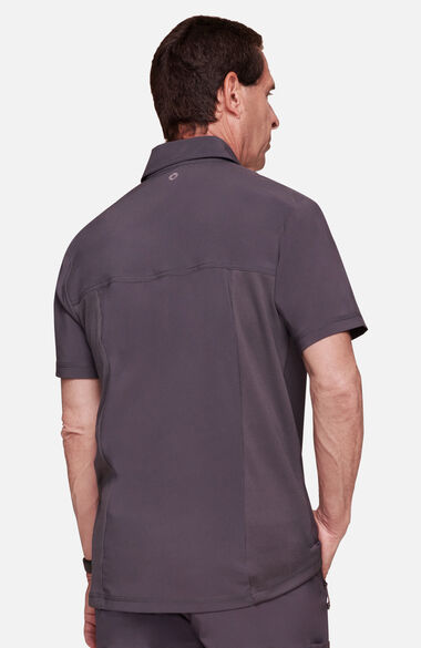 Men's Zip Polo Shirt, , large