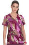 Clearance Women's Leia Patched With Love Print Scrub Top, , large