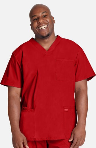 Men's Utility 4-Pocket V-Neck Scrub Top Men's Utility 4-Pocket V-Neck Scrub Top