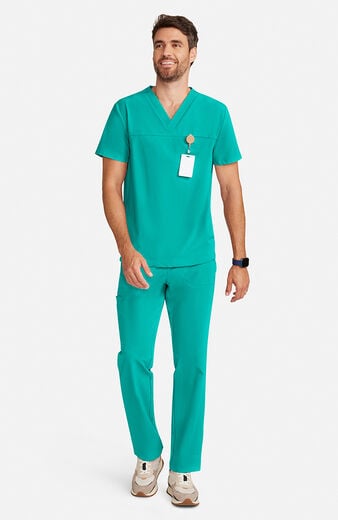 Men's Vapor 3-Pocket V-Neck Seamed Scrub Top Men's Vapor 3-Pocket V-Neck Seamed Scrub Top