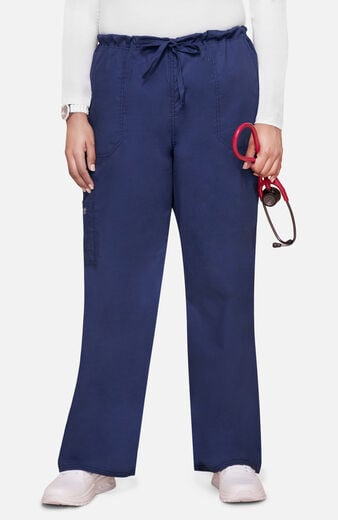 Unisex Drawstring 5-Pocket Cargo Scrub Pant Unisex Drawstring 5-Pocket Cargo Scrub Pant