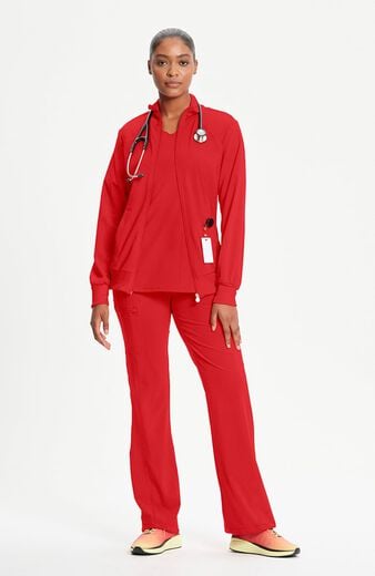 Women's Zip Front Warm Up Scrub Jacket Women's Zip Front Warm Up Scrub Jacket