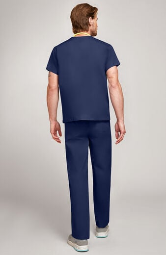 Unisex Scrub Set: V-Neck Top & Drawstring Pant Unisex Scrub Set: V-Neck Top & Drawstring Pant
