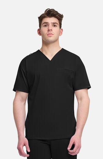 Men's 3-Pocket Relaxed V-Neck Scrub Top Men's 3-Pocket Relaxed V-Neck Scrub Top