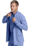 Men's Warm-Up Solid Scrub Jacket, , large