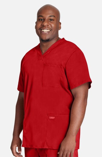 Men's Utility 4-Pocket V-Neck Scrub Top Men's Utility 4-Pocket V-Neck Scrub Top
