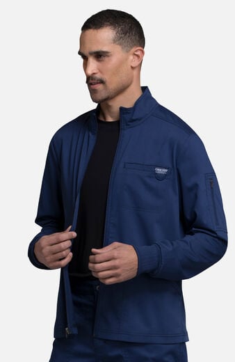Men's Zip Front Scrub Jacket Men's Zip Front Scrub Jacket