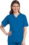 Clearance Unisex Solid Scrub Top, , large