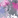 Women's 2-Pocket Tie Dye Petals Print Scrub Top, Tie Dye Petals