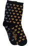 Clearance Women's 2 Pack Metallic Holiday Crew Socks, , large