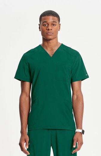 Men's Stretch V-Neck Scrub Top Men's Stretch V-Neck Scrub Top