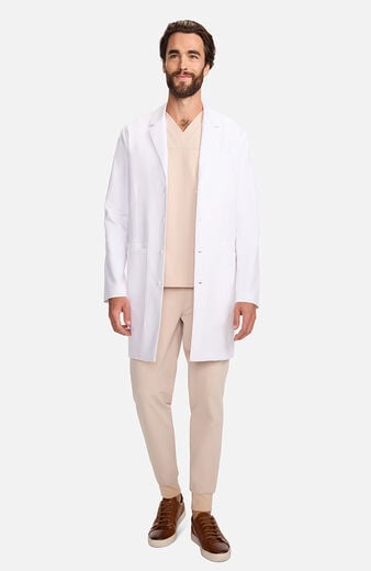 Men's Multi Pocket Mid Thigh Lab Coat 38½" Men's Multi Pocket Mid Thigh Lab Coat 38½"