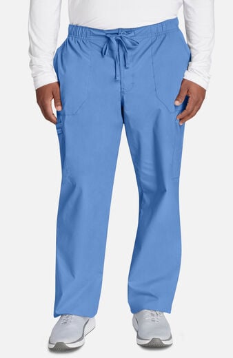 Men's Zip Fly Drawstring Scrub Pant Men's Zip Fly Drawstring Scrub Pant