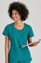 Clearance Women's Uplift Tuck-In Scrub Top, , large