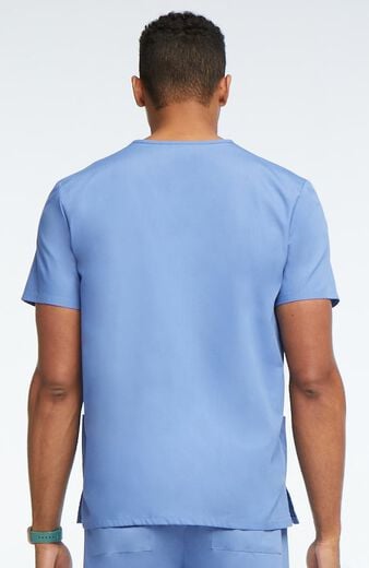 Unisex Banded V-Neck 3-Pocket Scrub Top  Unisex Banded V-Neck 3-Pocket Scrub Top