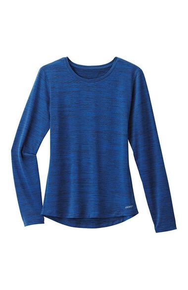 Clearance Women's Long Sleeve Dry Comfort Solid Underscrub T-Shirt, , large