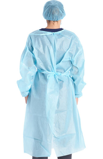 Unisex isolation gown by the box of 10 or 100