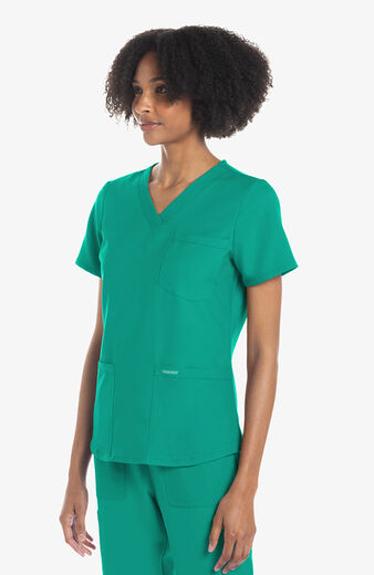 Women's Scrub Set: 3-Pocket V-Neck Shirttail Top & 5-Pocket Cargo Jogger Pant Women's Scrub Set: 3-Pocket V-Neck Shirttail Top & 5-Pocket Cargo Jogger Pant