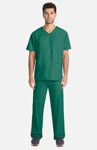 Men's 3-Pocket V-Neck Scrub Top Men's 3-Pocket V-Neck Scrub Top
