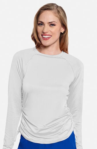 Women's Long Sleeve Ruched Underscrub Women's Long Sleeve Ruched Underscrub