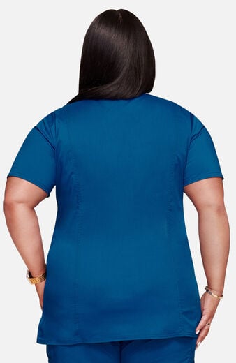 Women's Scrub Set: 3-Pocket V-Neck Stretch Top & Jogger Pant Women's Scrub Set: 3-Pocket V-Neck Stretch Top & Jogger Pant