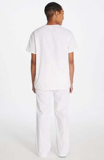 Unisex Scrub Set: V-Neck Top & Drawstring Pant Unisex Scrub Set: V-Neck Top & Drawstring Pant