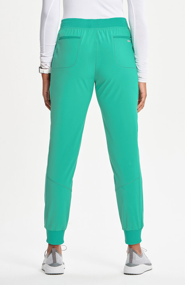 Infinity by cherokee elastic waist jogger scrub pants with certainty top