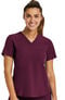 Clearance Women's Tuck In Solid Scrub Top, , large