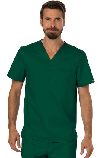 Men's Chest Pocket V-Neck Scrub Top Men's Chest Pocket V-Neck Scrub Top