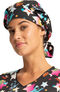 Unisex Bouffant Stars Of Sesame Print Scrub Hat, , large