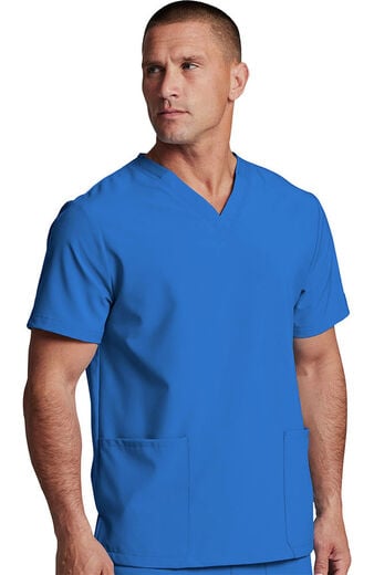 Unisex 2-Pocket V-Neck Scrub Top  Unisex 2-Pocket V-Neck Scrub Top