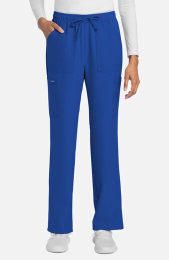 Women's Drawstring Cargo Straight Leg Scrub Pant Women's Drawstring Cargo Straight Leg Scrub Pant