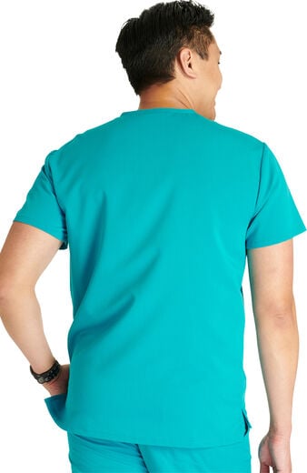Men's V-Neck Zip Pocket Scrub Top Men's V-Neck Zip Pocket Scrub Top