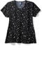 Women's V-Neck Paws And Play Print Scrub Top, , large