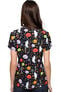 Women's Vicky Halloween Party Print Scrub Top, , large