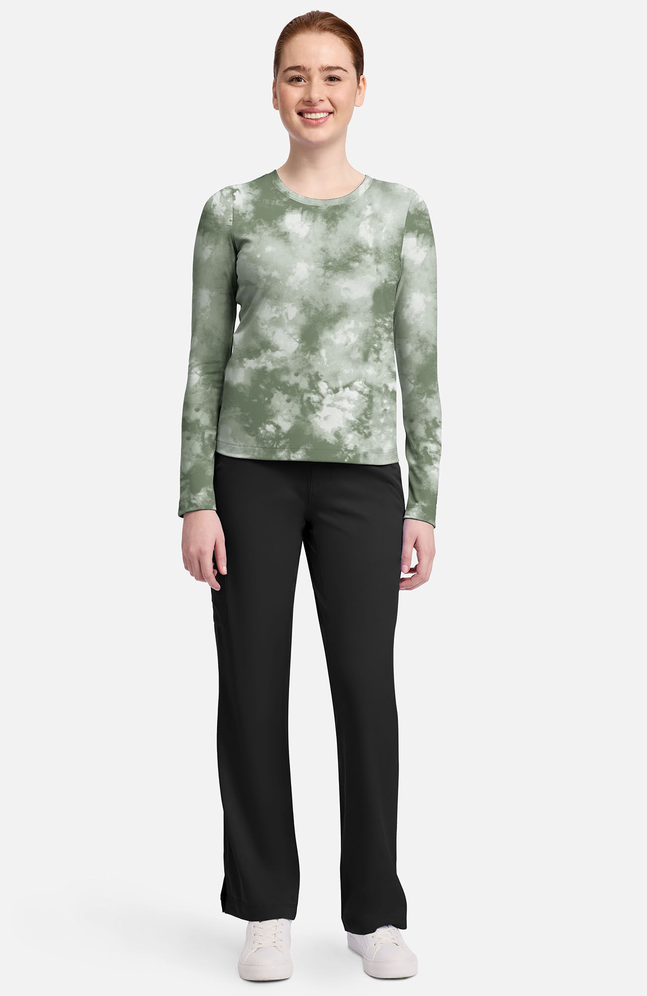 Women's Melissa Tie-Dye Print Underscrub Tee