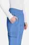 Clearance Women's Mid Rise Tapered Leg Pull-On Scrub Pant, , large