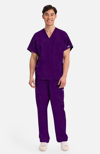 Unisex V-Neck 1 Pocket Scrub Top Unisex V-Neck 1 Pocket Scrub Top