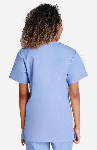 Unisex Scrub Set: 2-Pocket V-Neck Top & Drawstring Pant Unisex Scrub Set: 2-Pocket V-Neck Top & Drawstring Pant