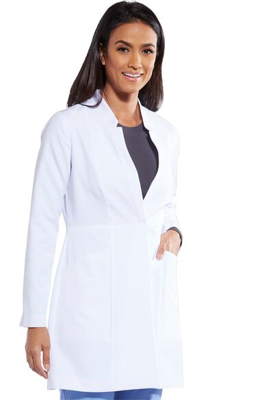 Women's Snap Front Lab Coat, , large