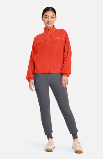 Women's Mock Neck Windbreaker Jacket Women's Mock Neck Windbreaker Jacket