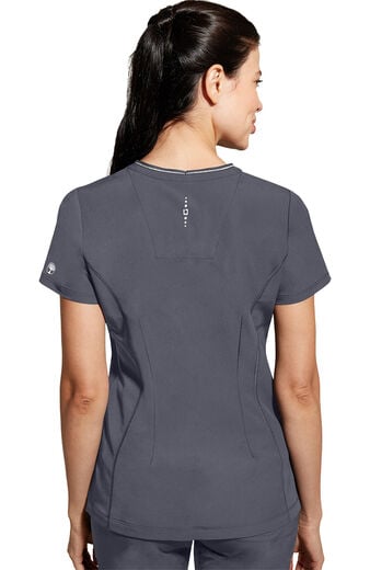 Women's Sonia Zip Y-Neck Scrub Top Women's Sonia Zip Y-Neck Scrub Top