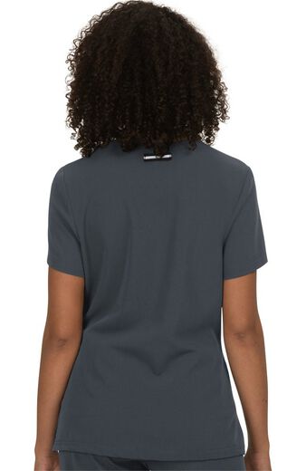 Women's Back In Action Solid Scrub Top