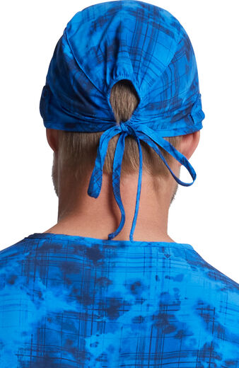 Unisex Tie Dye Twist Scrub Hat