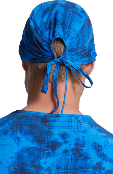 Unisex Tie Dye Twist Scrub Hat, , large